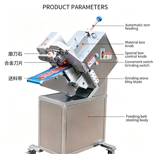 Máquina Cortadora y Fileteadora Automática de Salmón y Pescado, <span class=keywords><strong>Precio</strong></span> Económico, para Tilapia, Bagre, <span class=keywords><strong>Trucha</strong></span>, y Pescado Ahumado - Product Image 6