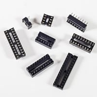 Conectores de Sockets IC de 6, 8, 14, 16, 18, 20, 24, 28, 32 y 40 Pines, Socket DIP, DIP6, DIP8, DIP14, DIP16, DIP18, DIP20, DIP24