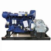 Moteurs diesel SCDC Weichai WP13 WP13C 450HP 476HP 483HP 1800RPM, moteur de propulsion de bateau à 6 cylindres, usage intensif