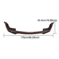 Spoiler de pare-chocs avant en fibre de carbone pour BMW Série 3 G20 G28 2019-2020