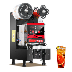 Cup Sealing Machine Automatic Commercial Cup Sealing Machine For Beverage Shop Bubble Tea Shop Cup Size 95/90MM Model