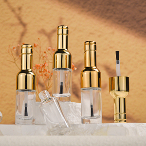 New Originality Design 10ml <strong>Champagne</strong> Red Wine Nail Polish Glass <strong>Bottle</strong> With Brush Cap Empty Uv Gel <strong>Bottle</strong> <strong>Special</strong> Design - Product Image 2
