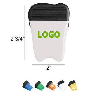 Özel baskılı promosyon diş şeklinde mıknatıslı klips manyetik klipler buzdolabı mıknatısları Peferct ev ofis okul kullanımı için - Product Image 2