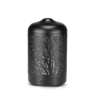 popular design essential oil diffuser metal black tree aromatherapy diffusers Europe style oil diffuser MJ0160