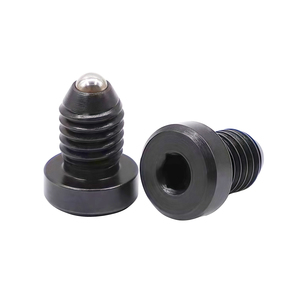 Pistón de resorte de acero inoxidable/al carbono 815 con rosca, base de pistón de resorte con ranura, pistón de bola en miniatura - Product Image 5