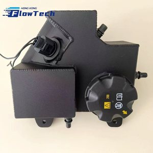 Réservoir d'expansion de liquide de refroidissement FlowTech en alliage d'aluminium noir pour BMW F90 M5 F91 F92 M8 S63, résistance aux hautes températures, amélioration du système de refroidissement - Product Image 2