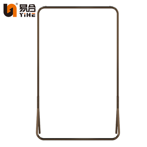 Vàng Kim Loại Nhiệm Vụ Nặng Nề Đơn Lập Sơn Bột Có Thể Điều Chỉnh Chiều Cao May Mặc Giá Với Dễ Dàng Lắp Ráp Cho Phòng Ngủ Và Phòng Giặt ủi - Product Image 4