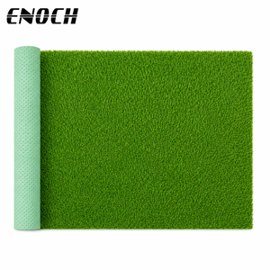 Gazon synthétique doux de couleur naturelle avec support perforé pour drainage rapide – Fournisseur pour le marché américain, idéal pour jardin et patio - Product Image 1