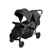 Kidilo LB200 Poussette double pour bébés Landau pour jumeaux Poussette deux places pour enfants Vente en gros d'usine