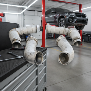 Sistema de Escape Downpipe para BMW M5 <span class=keywords><strong>Touring</strong></span> G99 4.4T 2024-2026, Tubo de Escape de Alto Rendimiento SS304, Modificación del Convertidor Catalítico - Product Image 1