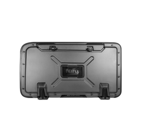 Fury 2018 + verre trempé en Fiber de carbone boîte à outils latérale multifonction porte aile de mouette pour Jeep Wrangler JL - Product Image 1