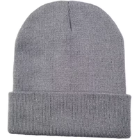 Gorro de Punto Personalizado Unisex de Alta Calidad para Bebés y Niños, Gorro de Invierno con Diseño a Cuadros y Logotipo Bordado en 3D