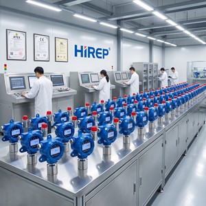 HIREP เครื่องตรวจจับก๊าซติดผนังแบบป้องกันการระเบิดชนิดติดตั้งถาวร สำหรับอุตสาหกรรม  พร้อมระบบตรวจสอบความปลอดภัย  รองรับสัญญาณเอาต์พุต 4-20mA RS485 Modbus  มาตรฐาน IP66 ATEX  ตรวจจับก๊าซ LEL CO O2 - Product Image 6