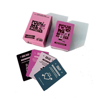 Jeu de société éducatif personnalisé, cadeau familial pour adultes, boîte de rangement, boîte en papier, bar, pub, événement promotionnel, vente en gros