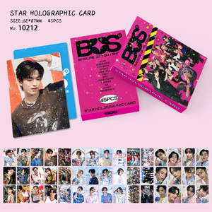 En stock 45 pièces/boîte Star Layer ALL KPOP Idols Holographic Photocard Cortis <span class=keywords><strong>Photocards</strong></span> Aespa Lomocard K-pop Lomocards Cortis - Product Image 5
