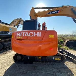 ชั่วโมงการทำงานต่ำ, งานจัดสวนคุณภาพสูง, รถขุดขนาดเล็กมือสอง Hitachi ZX60USB น้ำหนัก 6 ตัน - Product Image 1