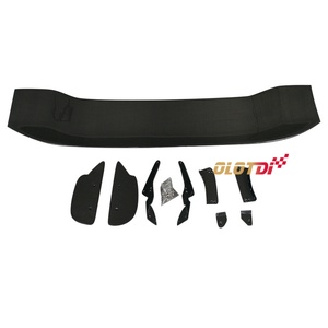 Aileron de coffre arrière en fibre de carbone style JS, becquet arrière haute performance pour Honda Fit Jazz GE8 GK5 Ducktail 2008-2019 - Product Image 2