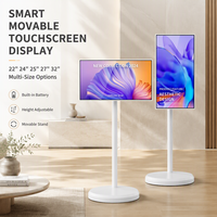 Téléviseur intelligent portable OEM avec écran tactile Incell de 32 pouces, résolution 2K IPS, fonction Cast Screen, Wi-Fi RJ45 et Type-C