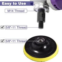 Adaptateur pour meuleuse d'angle M14 femelle vers 5/8-11 / M10 mâle, adaptateurs convertisseurs pour meuleuse d'angle, connecteur d'interface, adaptateur de filetage