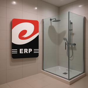 Pommeau de douche circulaire Erp pour robinets de bain et de douche - Product Image 2