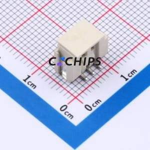 W200113K-3PW2431 Wire-to-Board Pin Header SMD,P=2mm Connector 1x3P 2mm Vertical Mount HY - Product Image 1