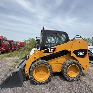 Chargeur sur pneus d'occasion Caterpillar Cat 246C 289d avec prix d'usine bon marché à vendre - Product Image 5