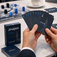 Cartes à jouer promotionnelles personnalisées, jeu de cartes en papier et emballage de marque pour événements B2B, cadeaux et activation en point de vente