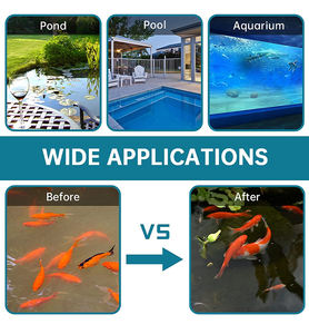 QihangRAS ガーデン池フィルター 養殖魚ファーム用ろ過システム バイオろ過 50m3/H 鯉の池用コンビロータリードラムフィルター - Product Image 6