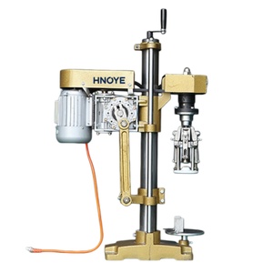 Machine de scellage semi-automatique pour bouchons en aluminium, équipement de scellage de bouchons à vis pour petits flacons de liqueur en verre, machine de verrouillage de bouteilles Moutai - Product Image 2