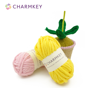 Manta de bebé gruesa de chenilla de poliéster 100% súper suave, patrón teñido de alta resistencia en Stock - Product Image 4