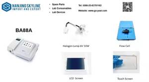 Mindray Semi-auto Biochemistry Analyzer BA88A Halogen Lamp Bulb /Flow Cell/LCD Screen <strong>Display</strong> - Product Image 2