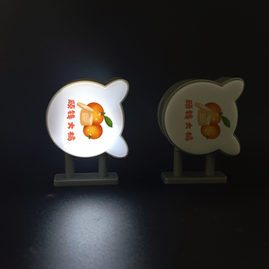 OEM ODM สติกเกอร์แม่เหล็กติดตู้เย็นรูปแมว พิมพ์ UV เป็นมิตรกับสิ่งแวดล้อม ไฟ LED  ปรับแต่งได้ ป้ายไฟเรืองแสง ของขวัญส่งเสริมการขาย SSTC - Product Image 2