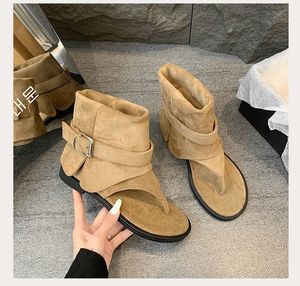 Casual Flip-Flop Sandals Slip-On 2026 Summer New Niche Personalized Toe-Strap Breathable Lightweight Non-Slip Polyurethane Upper - Product Image 1