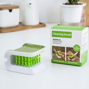 Vente en gros ORGH ORGH5823 Grattoir de nettoyage de carrelage écologique en silicone pliable avec support pour poubelle - Product Image 5