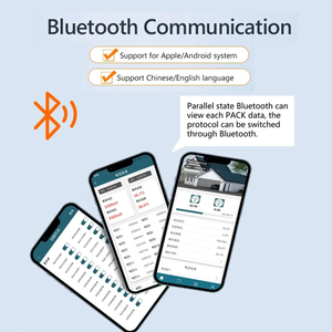 ระบบจัดเก็บพลังงานแสงอาทิตย์แบบไฮบริด 3.0 Smart BMS แบตเตอรี่แบบแยกส่วนที่สามารถวางซ้อนกันได้ 51.2V 48V 200A พร้อมระบบสื่อสาร CAN - Product Image 6