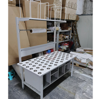 Tables d'emballage d'entrepôt, station d'emballage pour zone de préparation et d'emballage