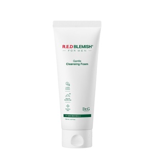 Dr.G rosso imperfezioni per il viso da uomo lavare 150mL di schiuma detergente delicata carbone di Aloe Vera per un detergente viso sbiancante oleoso sensibile - Product Image 1