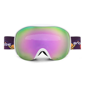 女式樱桃粉色涂层滑雪护目镜偏光终极紫外线防护适合冬季运动 - Product Image 3