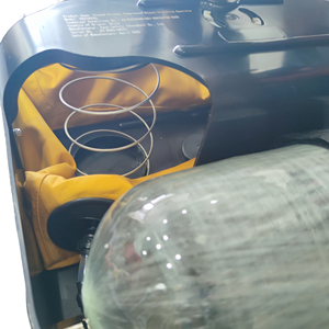 Elite Escape <span class=keywords><strong>O2</strong></span> Set <span class=keywords><strong>Respirator</strong></span>-4 jam, cadangan darurat & pelindung Anti kabut untuk penyelamatan saya, Ops - Product Image 5