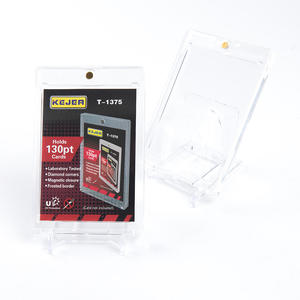 130 PTカスタムトレーディングゲームカードペニースリーブ磁気カードホルダー野球バスケットボールスポーツトレーディングカードホルダーケース - Product Image 6