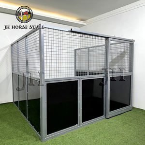 Baias Portáteis para Cavalos de Preço Acessível, Fáceis de Desmontar, de HDPE com Telhado para Uso Temporário e Longa Vida Útil - Product Image 2