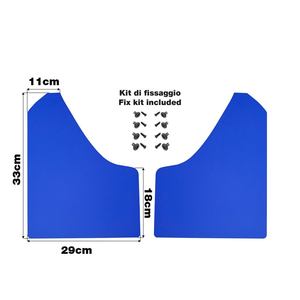 Garde-boue bleu Simoni Racing RMFB pour kit carrosserie de voitures - Product Image 1