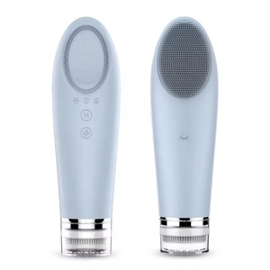 Cepillo de Limpieza Facial Portátil, Limpiador y Masajeador de Silicona, Cepillo Exfoliante Facial con Vibración Sónica - Product Image 1