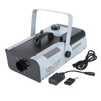 Machine à fumée professionnelle DMX512 1500W avec télécommande sans fil pour DJ, discothèque, mariage, spectacle