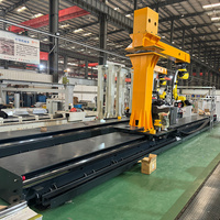 Robot de soudage à 7 axes personnalisé de 20 m avec moteur de 3 kW, alimentation 380 V pour l'industrie automobile et des structures en acier