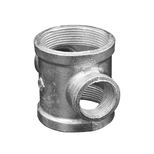 ISO/FM/ISO mạ kẽm dễ uốn sắt chéo ống 4 chiều màu đen cho Vật liệu ống nước chữa cháy khí nước - Product Image 2