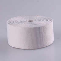 Vente en gros de sangles en polyester recyclé GRS 100% écologiques de 1,5 pouce, brodées, haute ténacité, pour sacs à dos, personnalisables