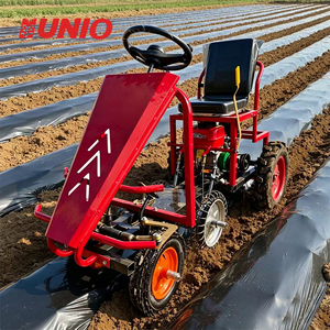 Machine agricole à essence super pratique pour la culture, avec ripper à profondeur réglable pour le brisage des couches de terre et la paillage plastique - Product Image 1