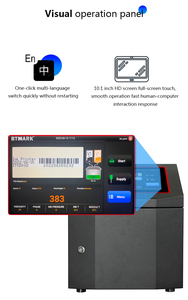BTMARK Imprimante à jet d'encre industrielle Cij Qr Code Numéro de lot Machine d'impression Imprimante Cij à jet d'encre pour l'expiration du codage des câbles - Product Image 2