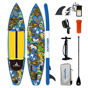 Planche de paddle gonflable <span class=keywords><strong>EVA</strong></span> 2026 Skatinger, nouveau design <span class=keywords><strong>2022</strong></span>, pour sports nautiques, logo personnalisé, planche de surf SUP gonflable <span class=keywords><strong>2022</strong></span> - Product Image 2